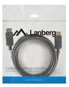 Alternative view of Lanberg кабел DisplayPort M/M 4K 3M черен