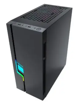 Alternative view of Gembird Midi tower Fornax 2000 RGB