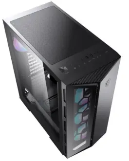 Alternative view of MSI Case MPG GUNGNIR 110R TEMPEчервен GLASS 2USB 3.0