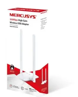 Alternative view of TP-LINK Mercusys MW300UH network card WiFi N300 USB