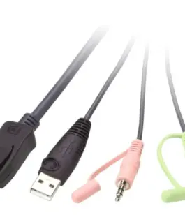 Alternative view of ATEN 2-Port USB DP кабел KVM Switch CS22DP