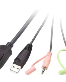 Alternative view of ATEN 2-Port USB DP кабел KVM Switch CS22DP