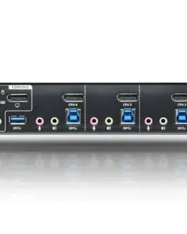 Alternative view of ATEN 4-Port USB 3.0 4K DP KVMP Switch CS1924-AT-G