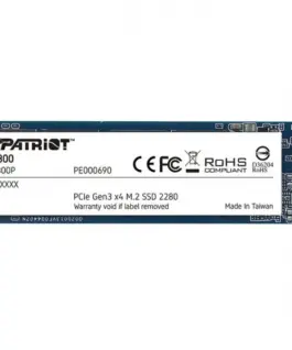 Patriot SSD P300 512GB M.2 PCIe Gen 3 x4 1700/1200