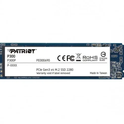 Patriot SSD P300 512GB M.2 PCIe Gen 3 x4 1700/1200