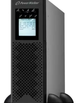 Alternative view of PowerWalker UPS RACK 19 ON-LINE 3/3 phase 10 KVA CPH TERMINAL IN/OUT, USB/RS-232, EPO, LCD