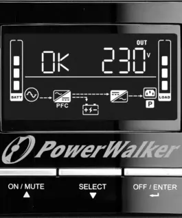 Alternative view of PowerWalker Line-In VI 2000VA 3xPL 230v VI 2000 CW F