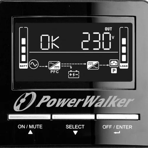 Alternative view of PowerWalker Line-In VI 2000VA 3xPL 230v VI 2000 CW F