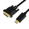 LogiLink DisplayPort to DVI кабел  черен 1m
