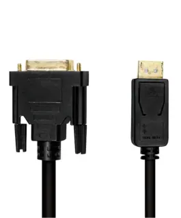 Alternative view of LogiLink DisplayPort to DVI кабел , черен, 1m