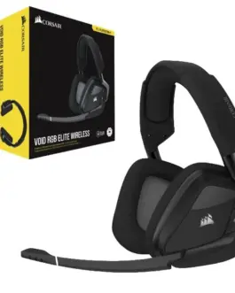 Alternative view of Corsair Void RGB Elite Wireless Headset Carbon