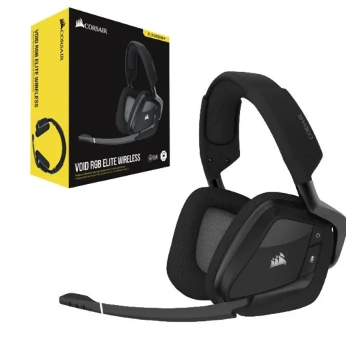 Corsair Void RGB Elite Wireless Headset Carbon