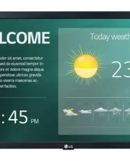 LG Electronics Monitor 22 inches 22SM3G 250cd/m2 16/7