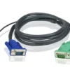 ATEN 1.2M USB KVM кабел 3in1 SPHD 2L-5201U