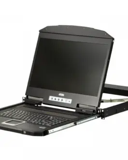 ATEN 1U Ultra Short Depth WideScreen LCD Console