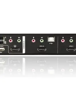 Alternative view of ATEN 2-Port USB HDMI Audio KVMP Switch CS1792-AT-G