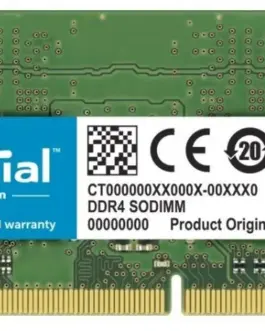 Crucial памет DDR4 SODIMM 8GB/3200