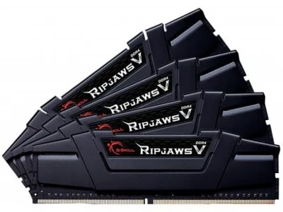 G.SKILL памет за компютър DDR4 32GB (4x8GB) RipjawsV 3600MHz CL18 XMP2