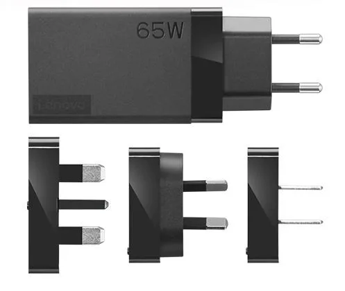 Lenovo Travel адаптер 65 W USB-C 40AW0065WW