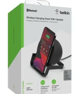 Alternative view of Belkin BoostCharge Wireless Stand + Speaker