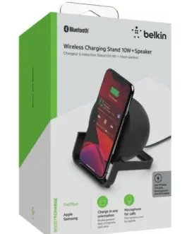 Alternative view of Belkin BoostCharge Wireless Stand + Speaker