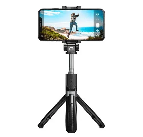 Natec Selfie stick tripod wireless черен