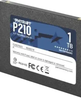 Patriot SSD 1TB P210 520/430 MB /s SATA III 2.5