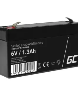 Green Cell AGM 6V 1.3Ah