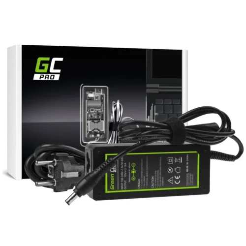 Green Cell зарядно PRO 19V 3.16A 60W 5.5-3.0mm for Samsung R519