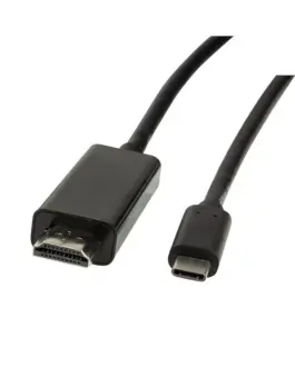 Alternative view of LogiLink USB-C male to HDMI 2.0 1,8m