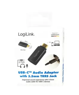 LogiLink USB-C to 3.5mm audio адаптер
