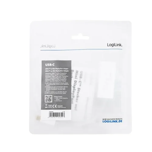 LogiLink USB-C to mini display port адаптер