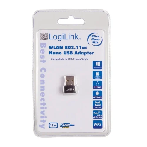 LogiLink Wireless Lan 802.11ac Nano USB2.0 адаптер