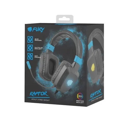 Alternative view of Fury Gaming Headset Fury Raptor