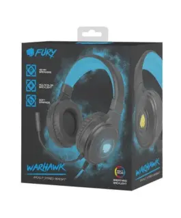 Alternative view of Fury Gaming Headset Fury Warhawk RGB