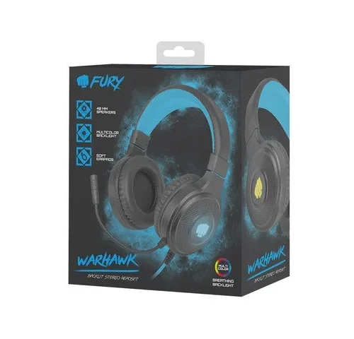 Alternative view of Fury Gaming Headset Fury Warhawk RGB