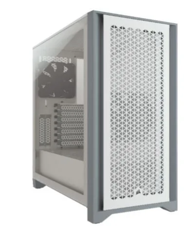 Corsair Case 4000D Airflow TG бял Mid Tower ATX