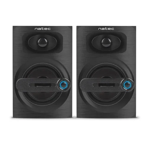 Natec Компютър Speakers 2.0 Cougar 6W RMS черен