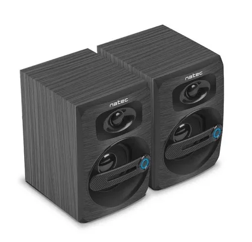 Natec Компютър Speakers 2.0 Cougar 6W RMS черен