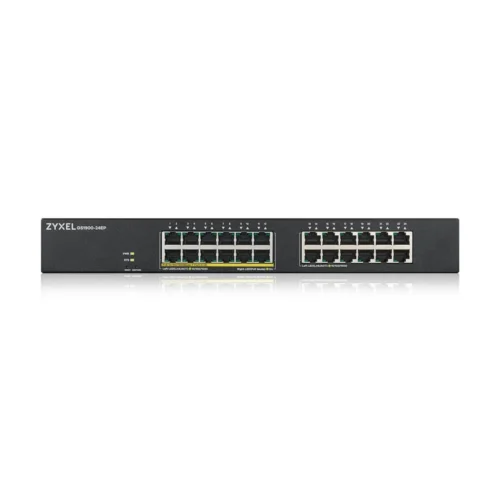 Alternative view of Zyxel GS1900-24EP-EU0101F 24xGbE L2 12xPoE Rack
