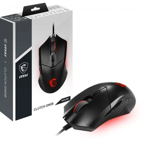 MSI MSI Clutch GM08 Wiчервен Mouse