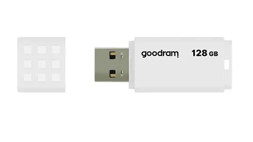 Alternative view of GOODRAM Pendrive UME2 128GB USB 2.0 бял