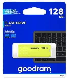 GOODRAM Pendrive UME2 128GB USB 2.0 жълт