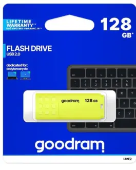 GOODRAM Pendrive UME2 128GB USB 2.0 жълт