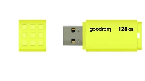 GOODRAM Pendrive UME2 128GB USB 2.0 жълт