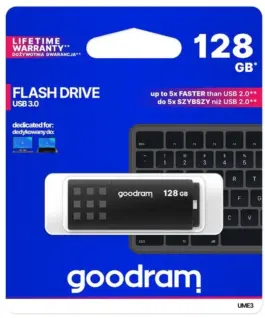 GOODRAM Pendrive UME3 128GB USB 3.0 черен