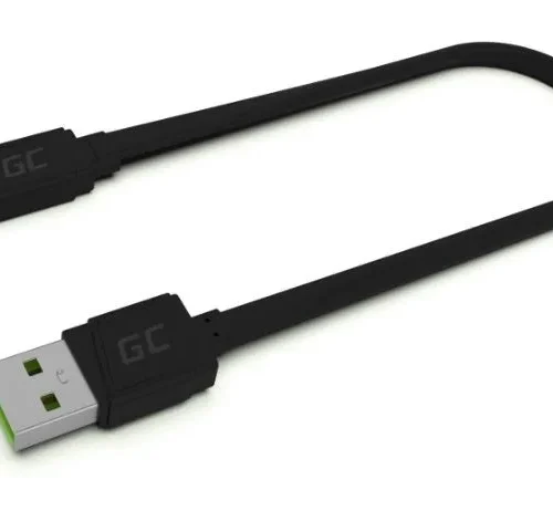 Green Cell кабел GCmatte USB-C flat 25 cm