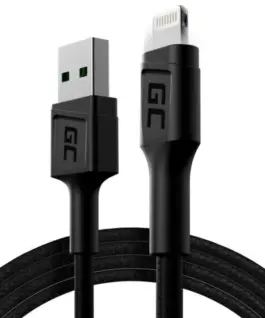 Green Cell кабел Ray USB-Lightning 120cm LED backlight