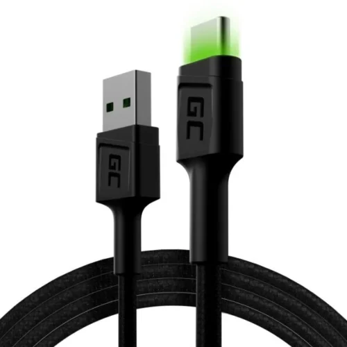 Green Cell кабел GCRay USB - USB-C 120cm LED backlight