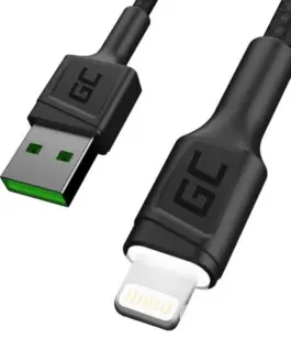Alternative view of Green Cell кабел Ray USB-Lightning 200cm, LED backlight
